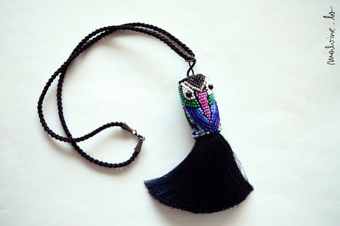 Katrīna necklace "The Hummingbird"