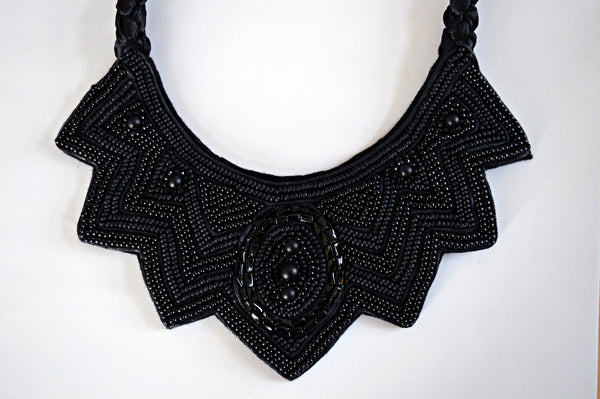 Black is New Black necklace