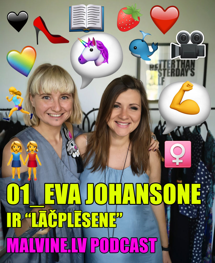 1st episode of podcast "Lāčplēsene" with Eva Johansone