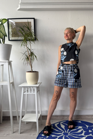 One of a Kind Boy shorts in light cotton fabric