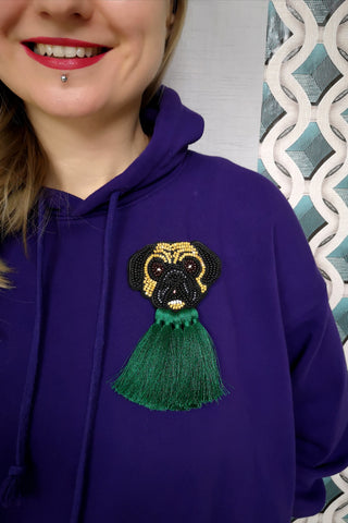 Fun Little Pug Brooch