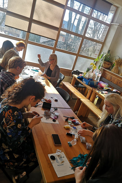 2,5  hour malvine.lv Accessory workshop on February 29, 2020 in RIGA
