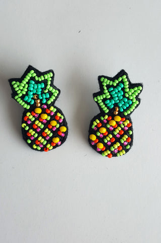 Pinnapple earrings