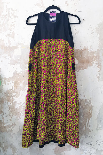 Mama Africa Crazy Banana Summer Party Dress