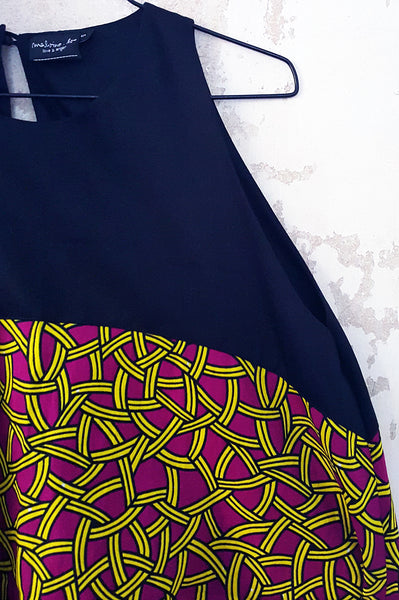 Mama Africa Crazy Banana Summer Party Dress