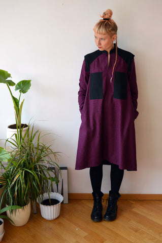 Space Warrior Princess - Forest Berry Semiwool