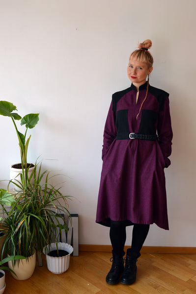 Space Warrior Princess - Forest Berry Semiwool