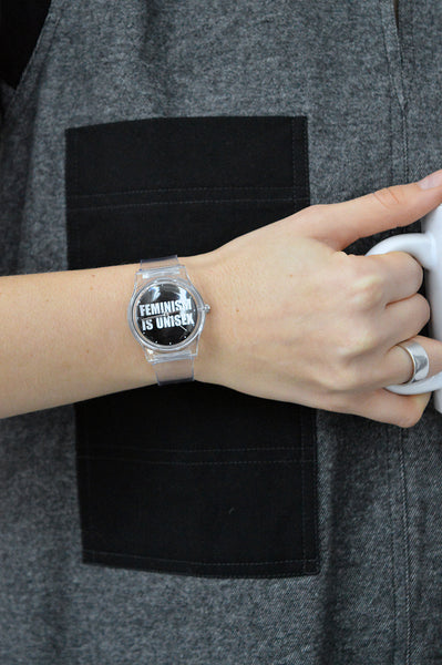 Feminism is unisex wristwatch