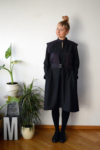 Space Warrior Princess - Denim + Tartan