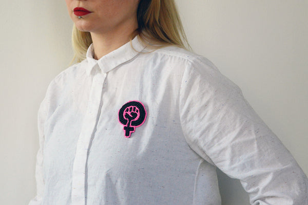 Unisex pin "Feminism"