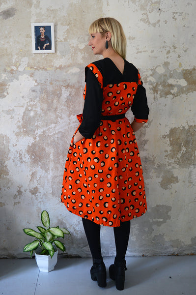 Mama Africa Fiery Cheetah Summer Party Dress