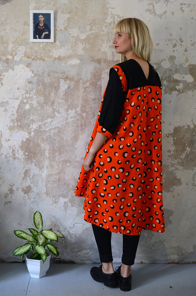 Mama Africa Fiery Cheetah Summer Party Dress