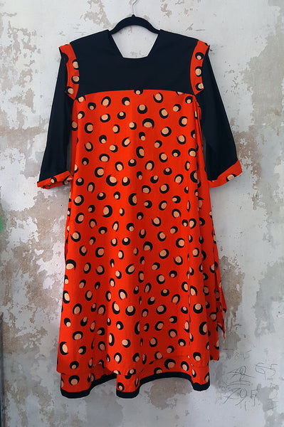 Mama Africa Fiery Cheetah Summer Party Dress