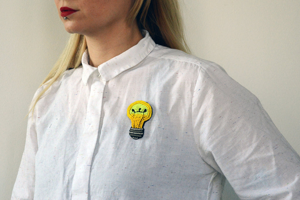 Unisex pin "I have an Idea"