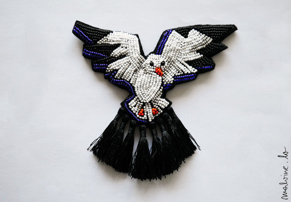 Sandra brooch "The Seagull"