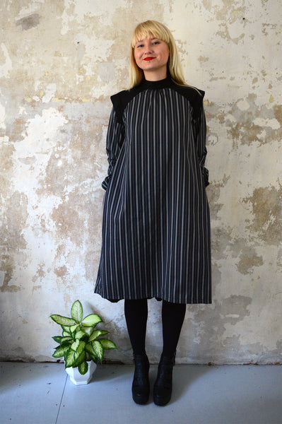 Space Warrior Queen - cotton shirt dress in sea green with some special details