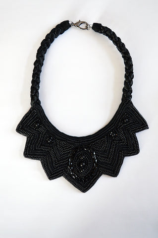 Black is New Black necklace