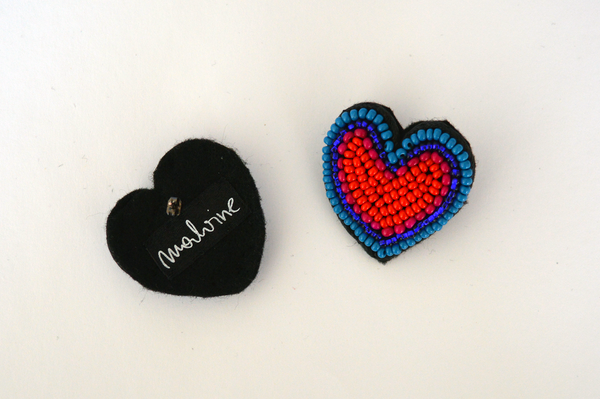 Heart earrings
