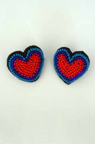 Heart earrings