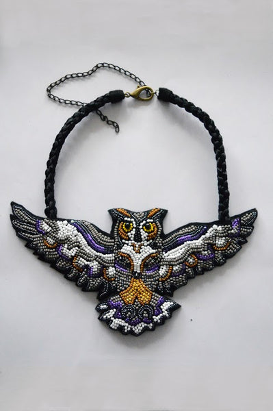Totem necklace "The Eagle Owl"
