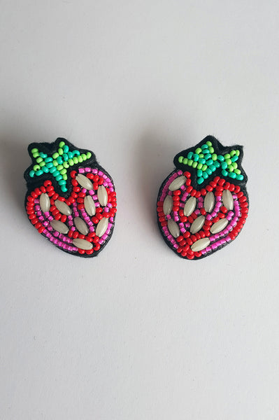 Strawberry earrings